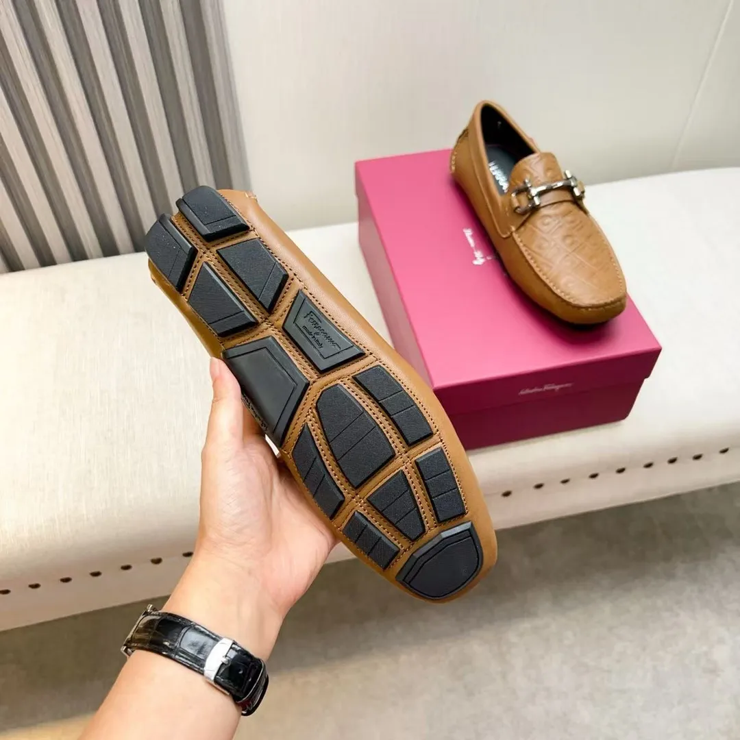 Men's men's shoes 💰620 Ferragamo new high-end quality 🔥 imported cowhide ➕ cowhide lining size 38-45